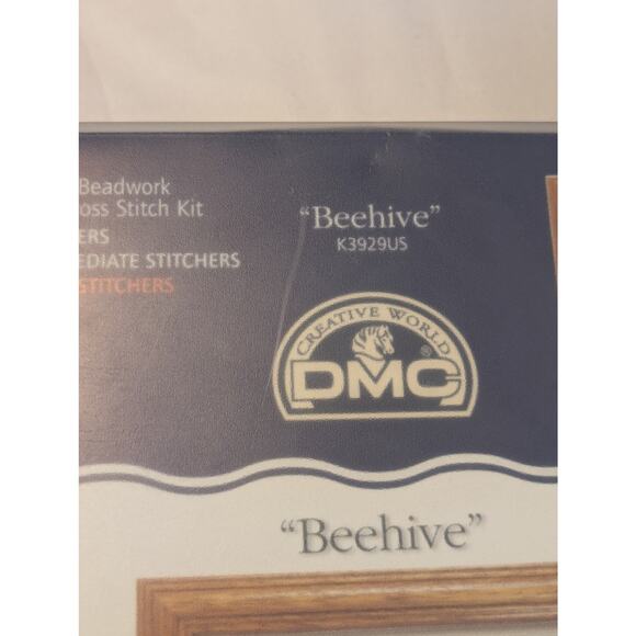 DMC Beehive NWT Metallic & Beadwork Counted Cross Stitch Kit - Picture 6 of 8